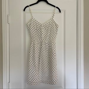 J CREW | polka dot dress